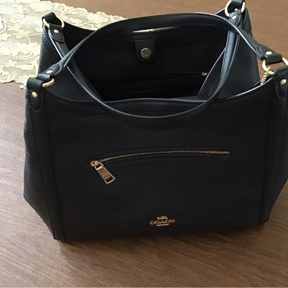 Coach Kristy Shoulder Bag .BLACK